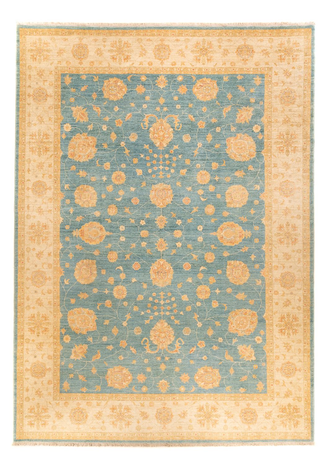 Ziegler Rug - 353 x 255 cm - blue