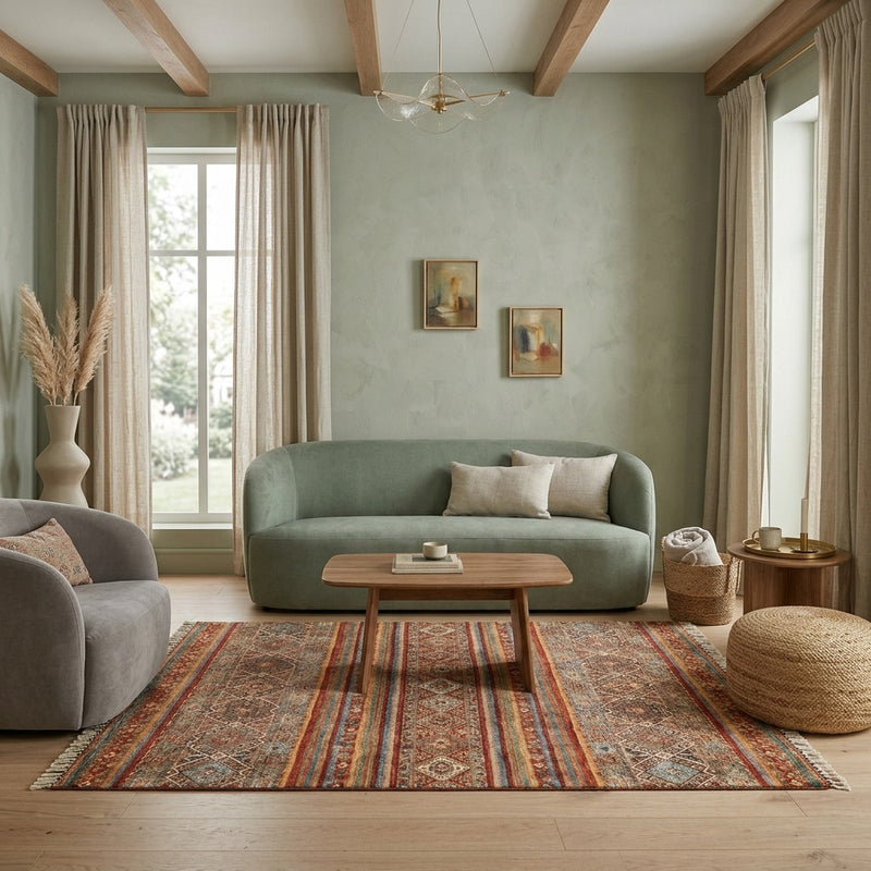 Shal Rug 199x146cm - Oriental Rug