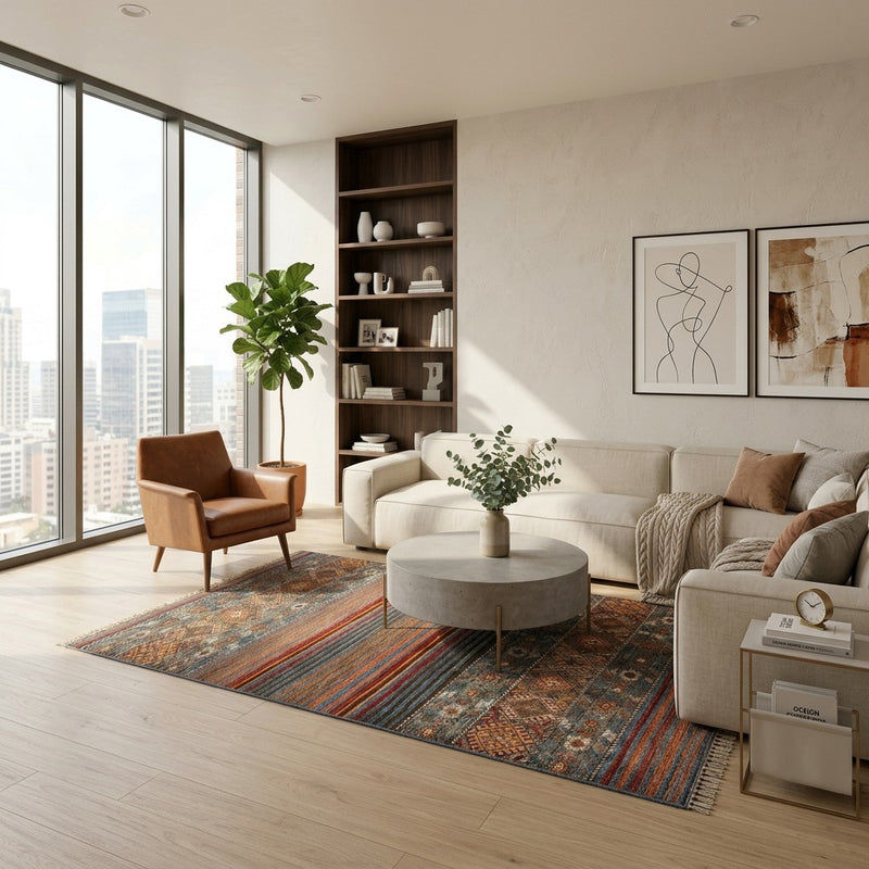 Shal Rug 199x145cm - Oriental Rug