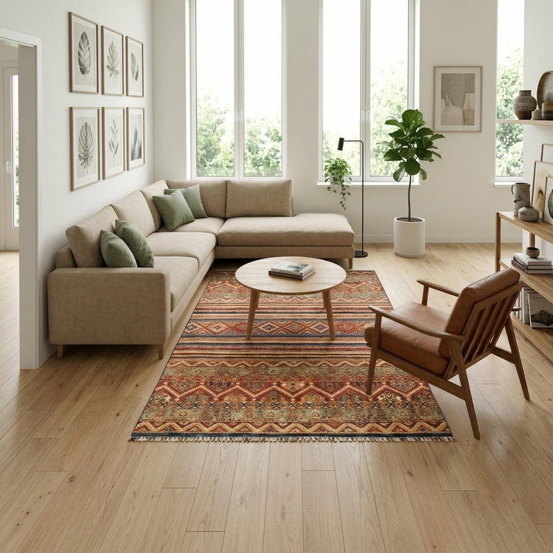 Shal Rug 198x146cm - Oriental Rug