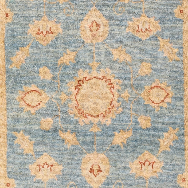 Runner Ziegler Rug - 200 x 77 cm - light blue
