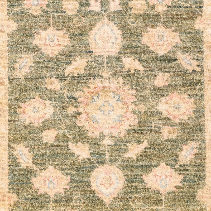 Runner Ziegler Rug - 197 x 77 cm - olive green