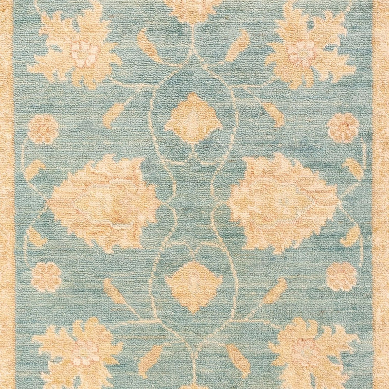 Runner Ziegler Rug - 197 x 80 cm - turquoise
