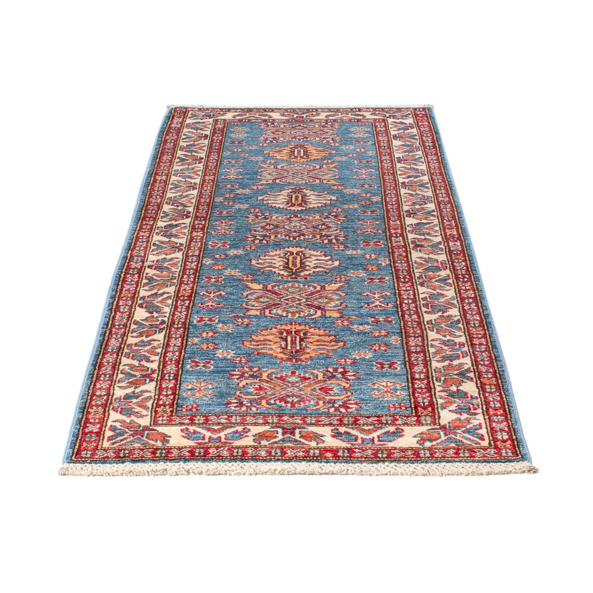 Runner Ziegler Rug - Kazak - 202 x 72 cm - blue