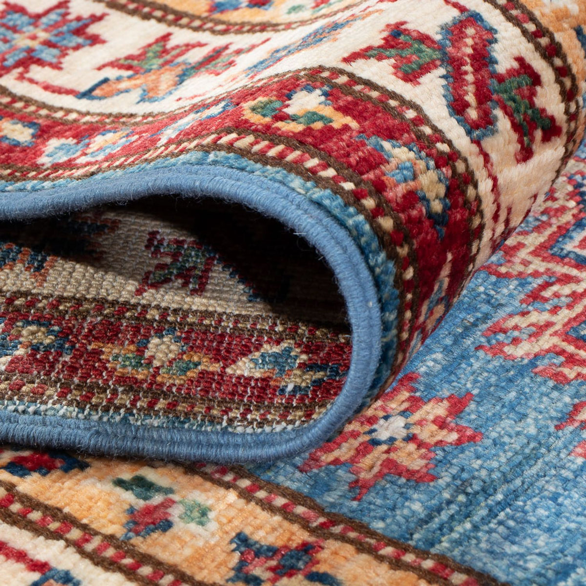 Runner Ziegler Rug - Kazak - 180 x 60 cm - blue