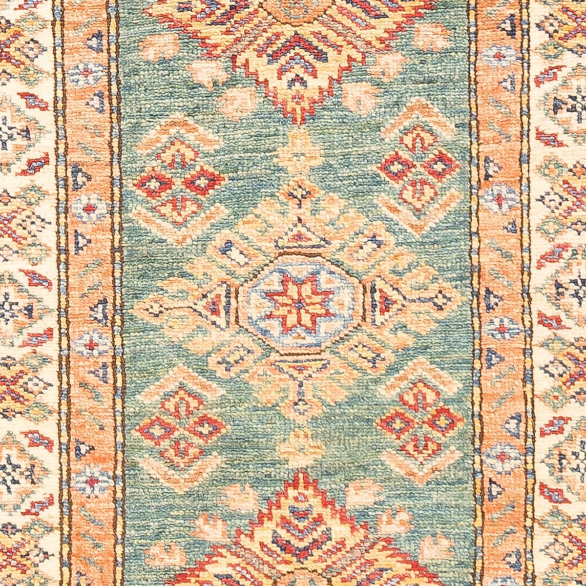 Runner Ziegler Rug - Kazak - 178 x 58 cm - light green