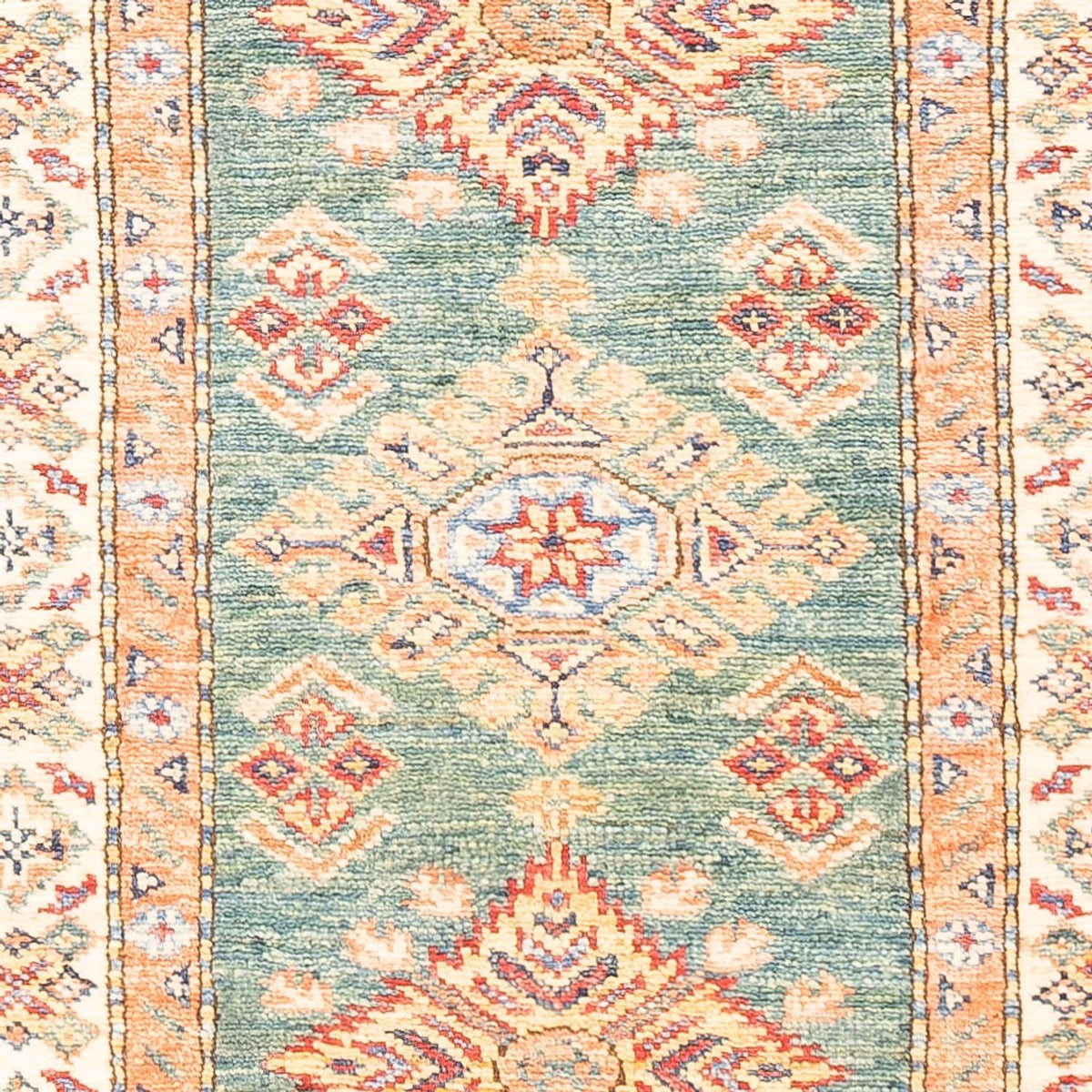 Runner Ziegler Rug - Kazak - 181 x 61 cm - turquoise