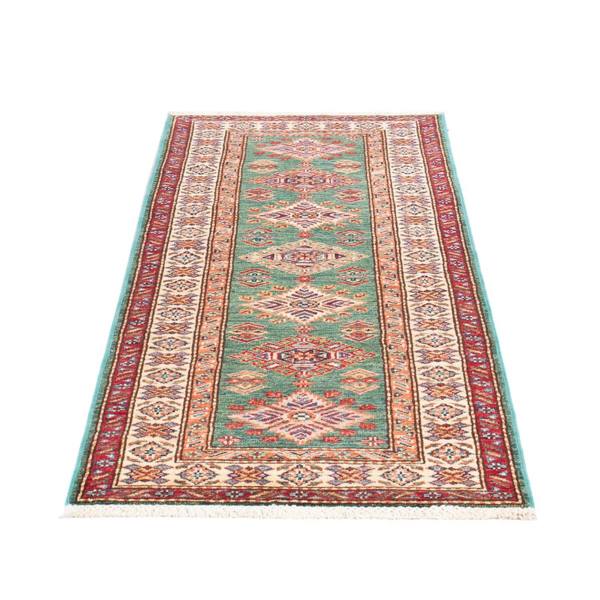 Runner Ziegler Rug - Kazak - 184 x 59 cm - light green