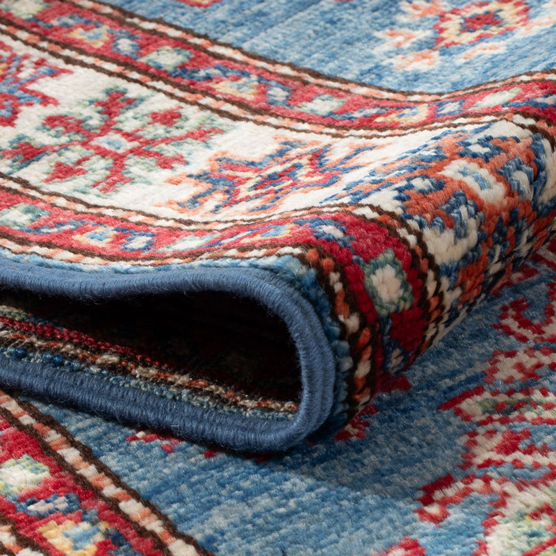 Runner Ziegler Rug - Kazak - 186 x 58 cm - light blue