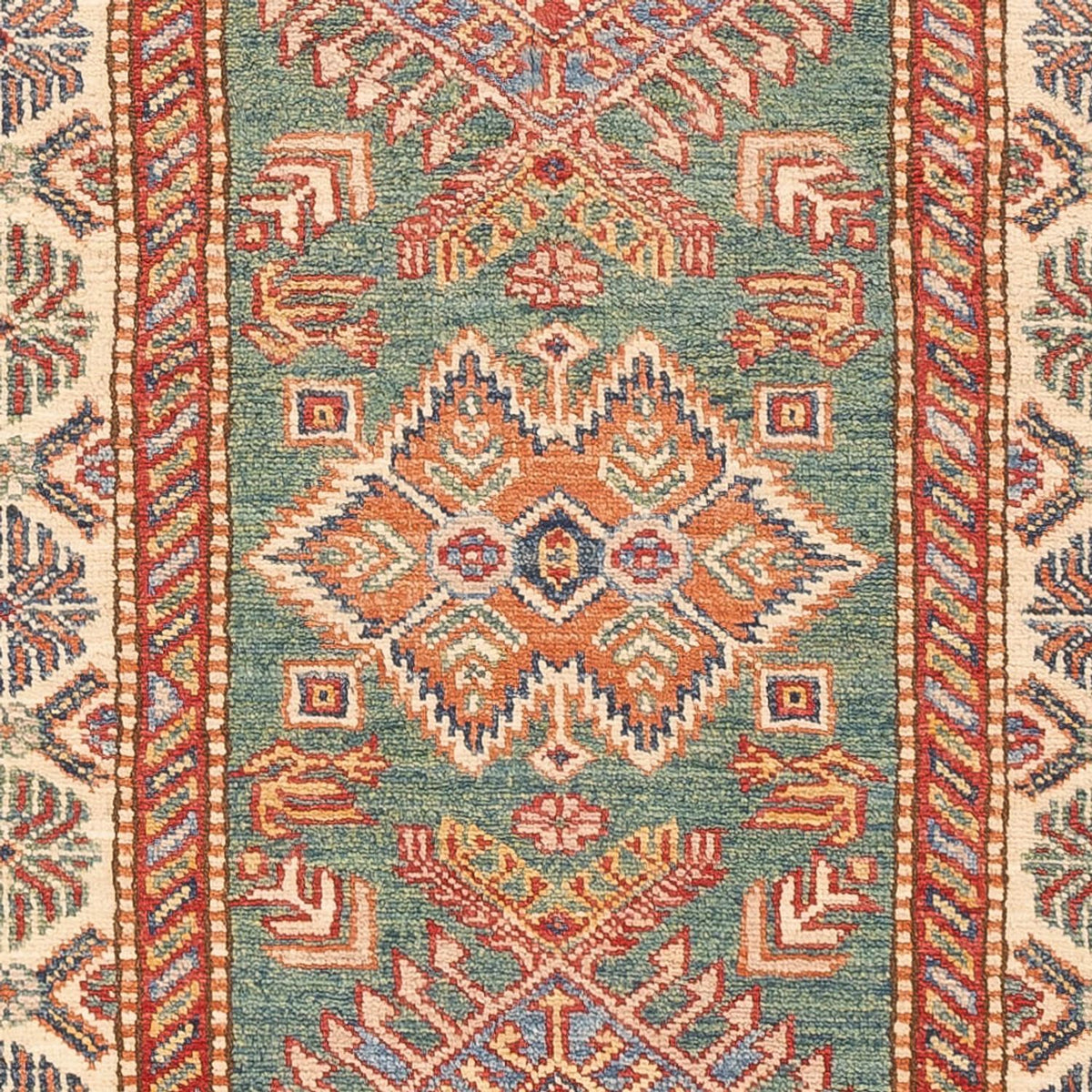 Runner Ziegler Rug - Kazak - 199 x 75 cm - dark green