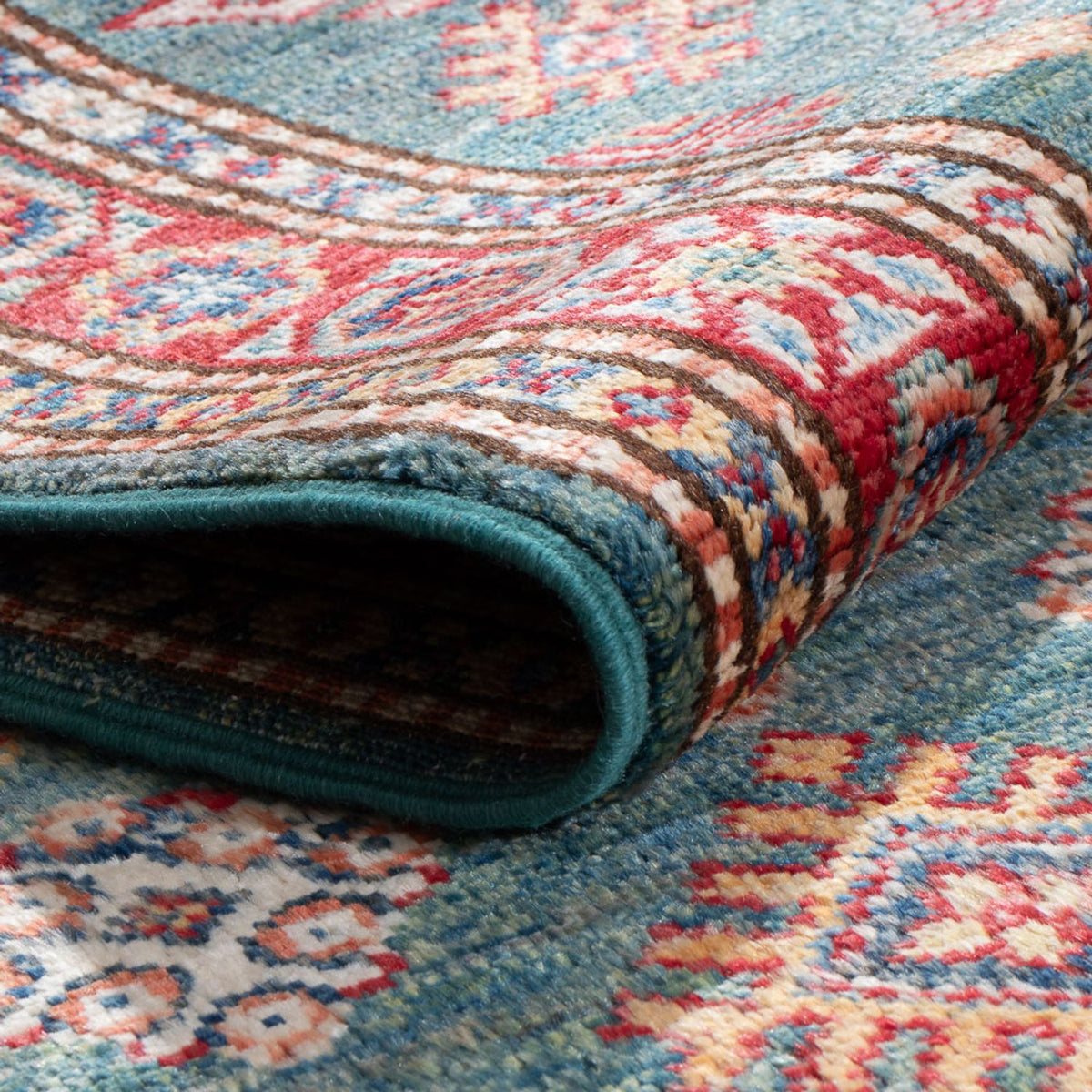 Runner Ziegler Rug - Kazak - 186 x 59 cm - light green