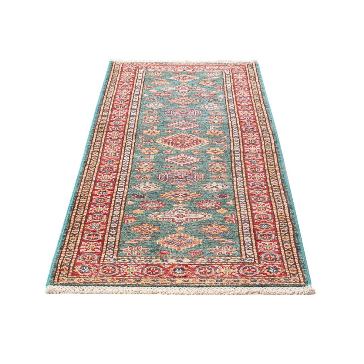 Runner Ziegler Rug - Kazak - 186 x 59 cm - light green