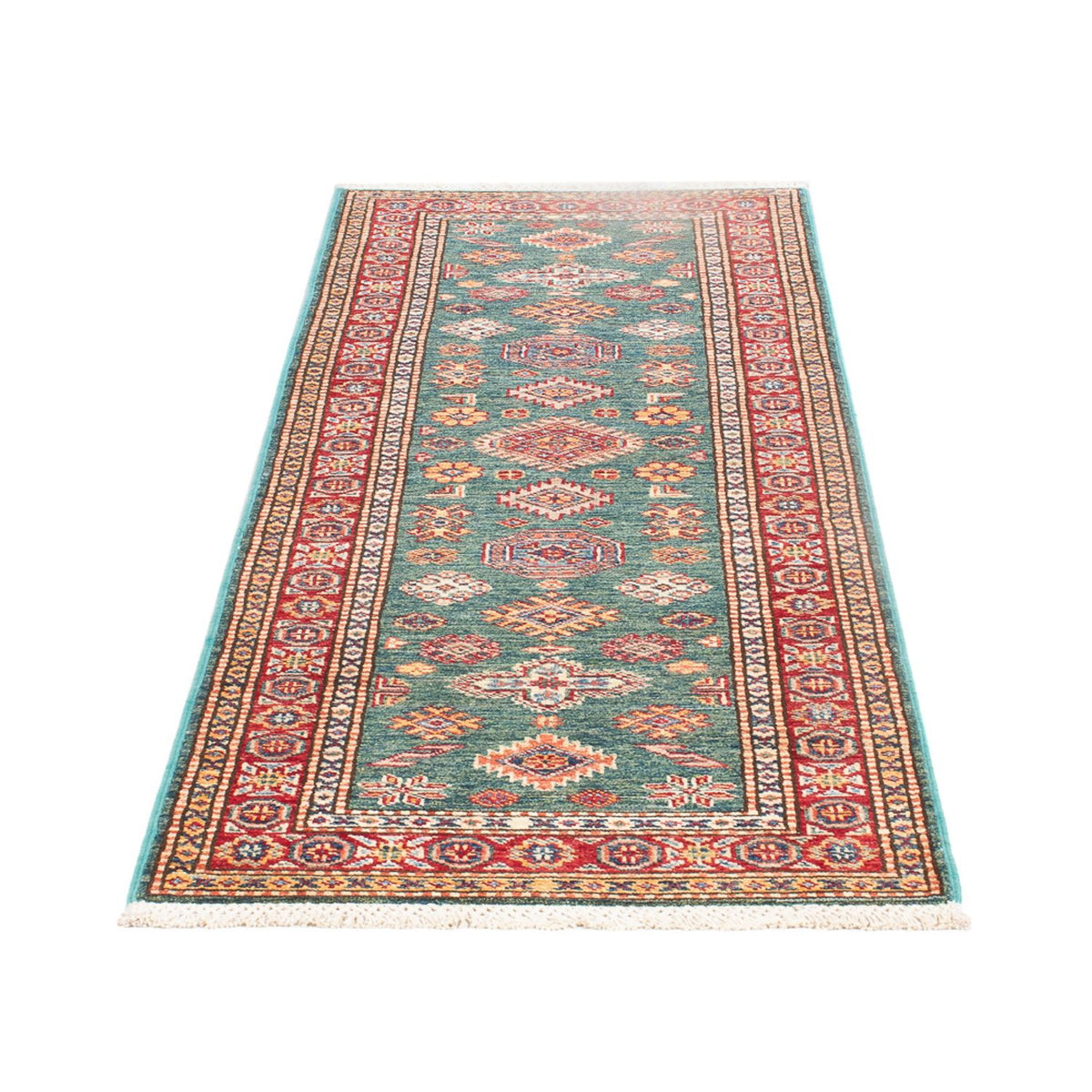 Runner Ziegler Rug - Kazak - 188 x 61 cm - light green