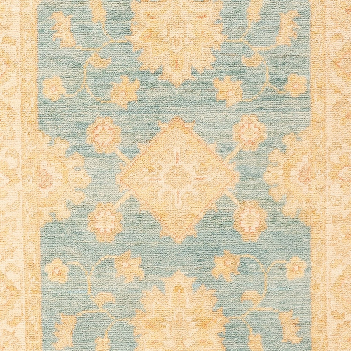Runner Ziegler Rug - 209 x 61 cm - turquoise