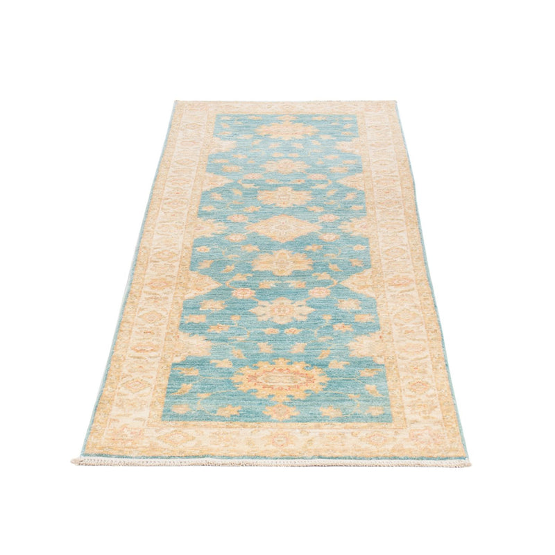 Runner Ziegler Rug - 209 x 61 cm - turquoise