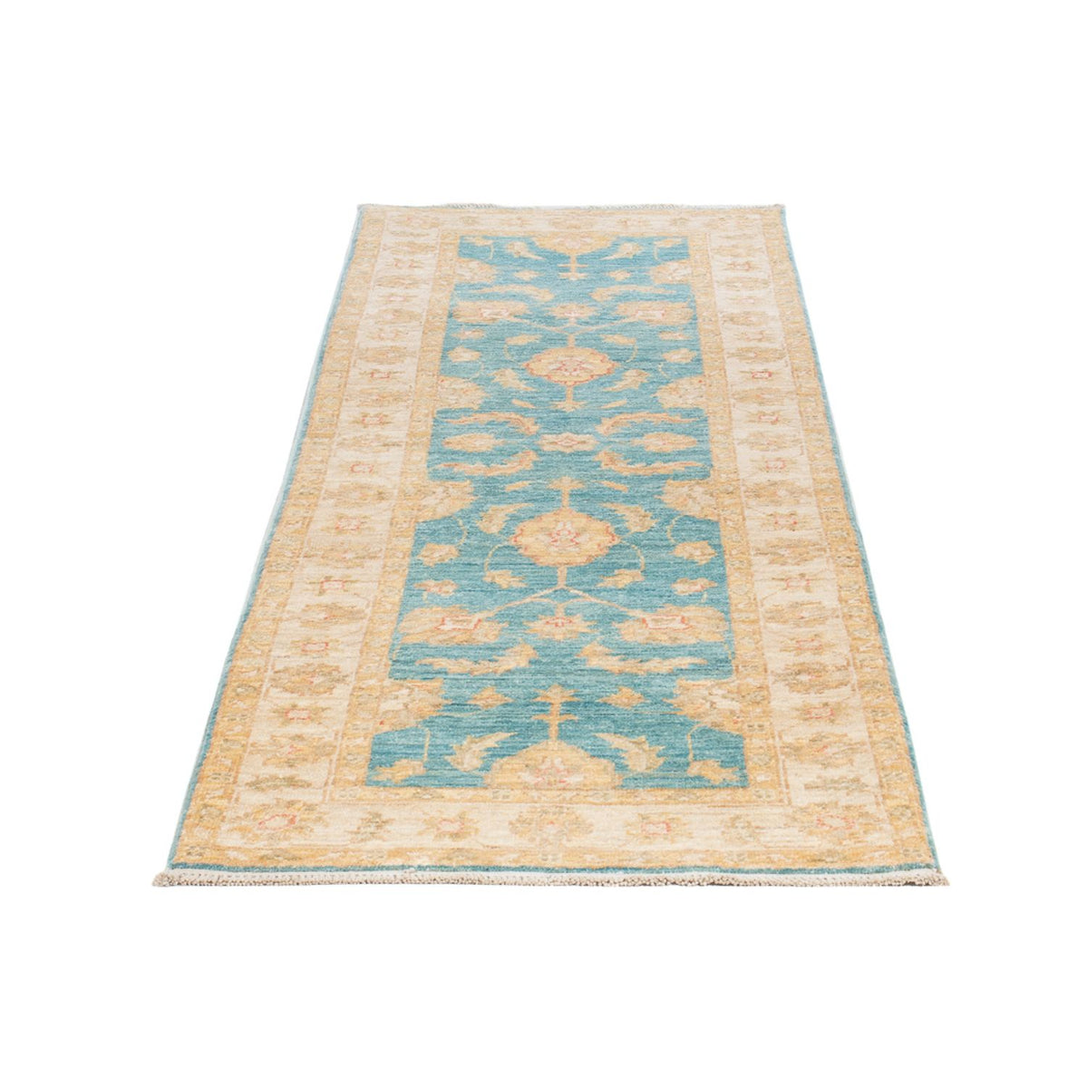 Runner Ziegler Rug - 208 x 61 cm - turquoise