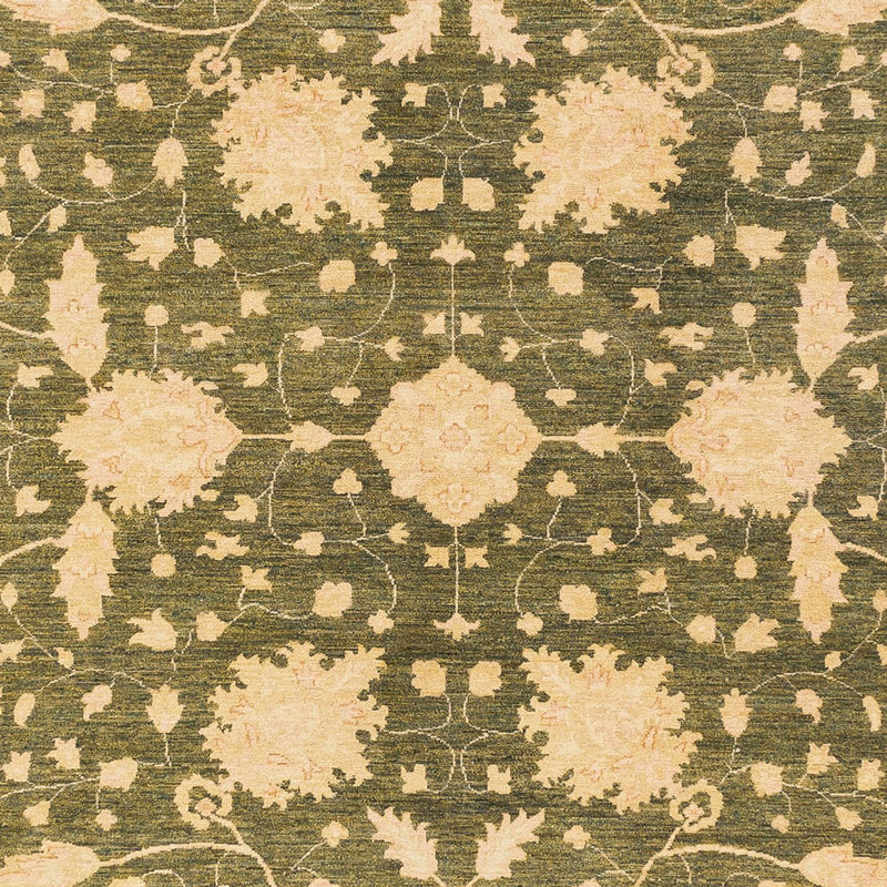 Ziegler Rug - 404 x 307 cm - olive green