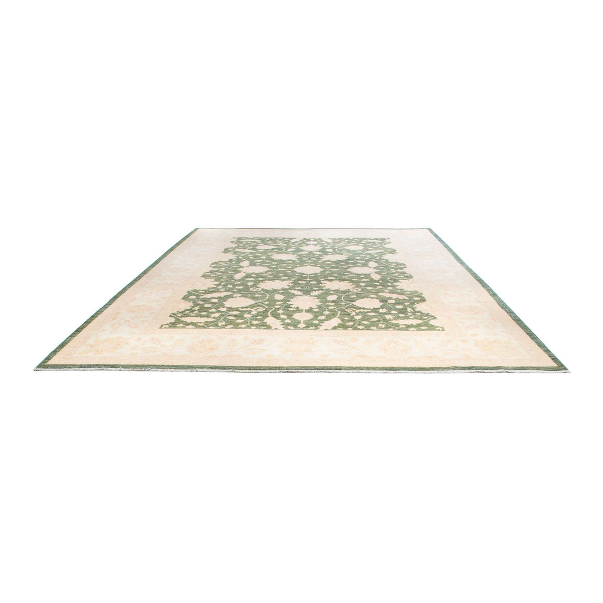 Ziegler Rug - 404 x 307 cm - olive green