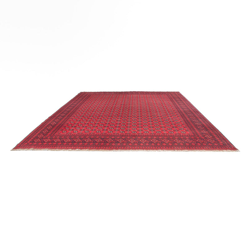 Afghan Rug - Filpa - 392 x 308 cm - bordeaux red