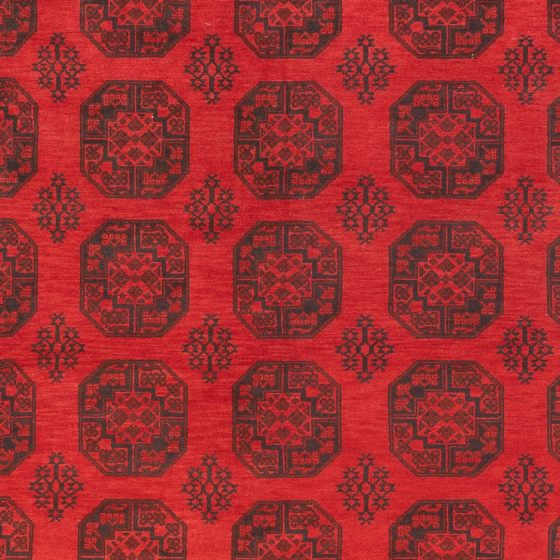 Afghan Rug - Filpa - 401 x 309 cm - red
