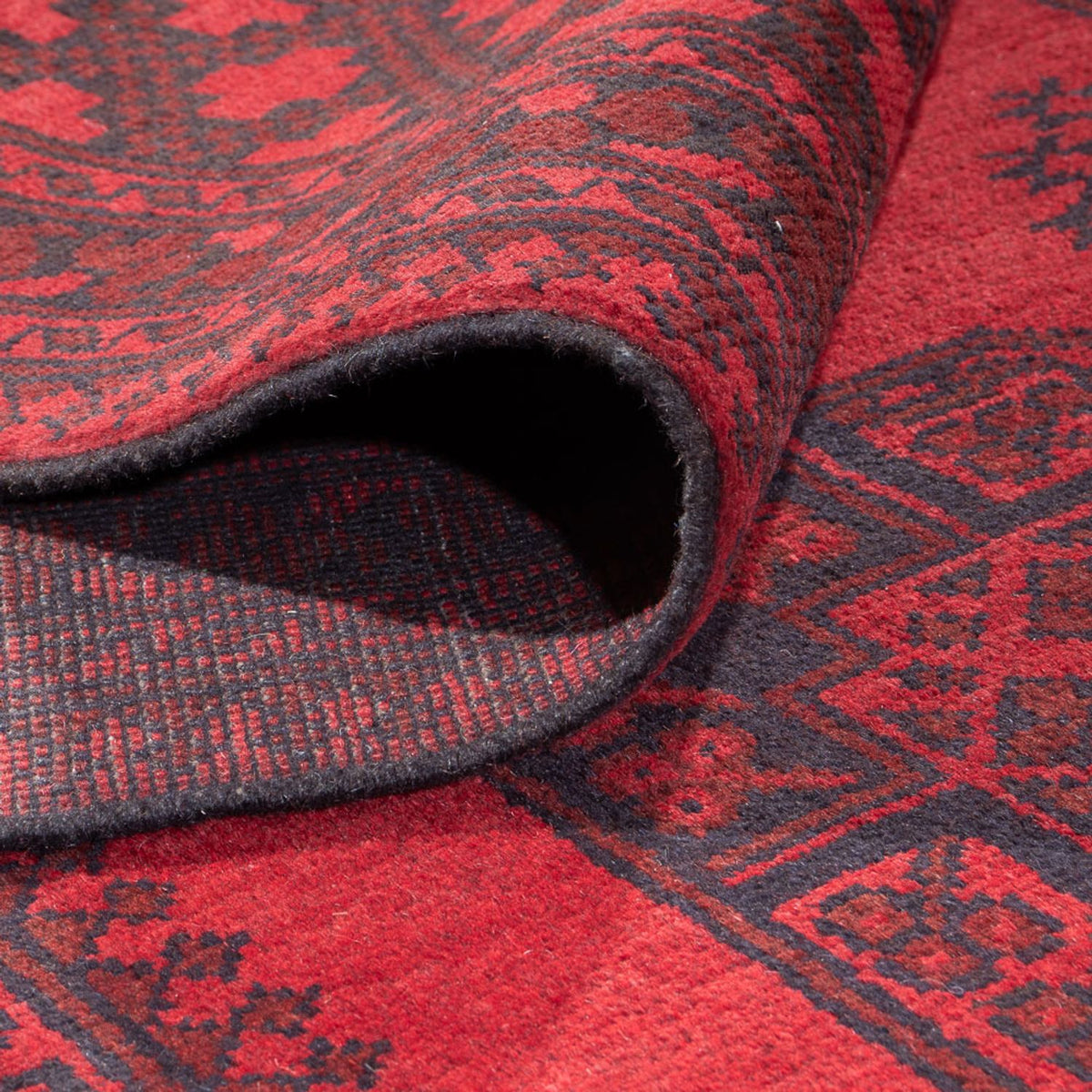 Afghan Rug - Filpa - 401 x 309 cm - red