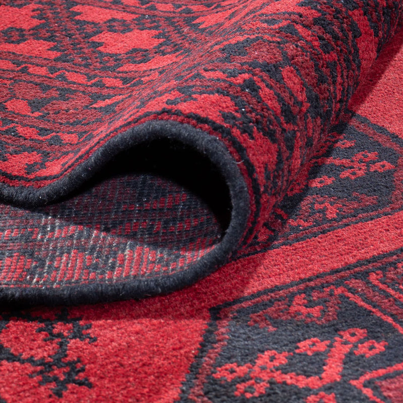 Afghan Rug - Filpa - 384 x 295 cm - red