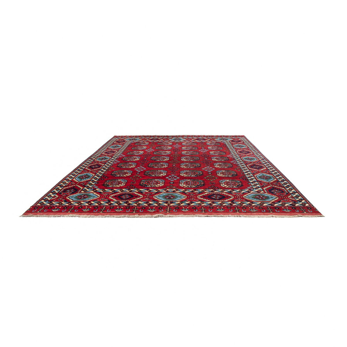 Afghan Rug - 398 x 309 cm - red