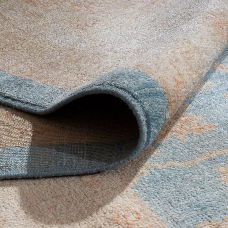 Ziegler Rug - 393 x 303 cm - light blue