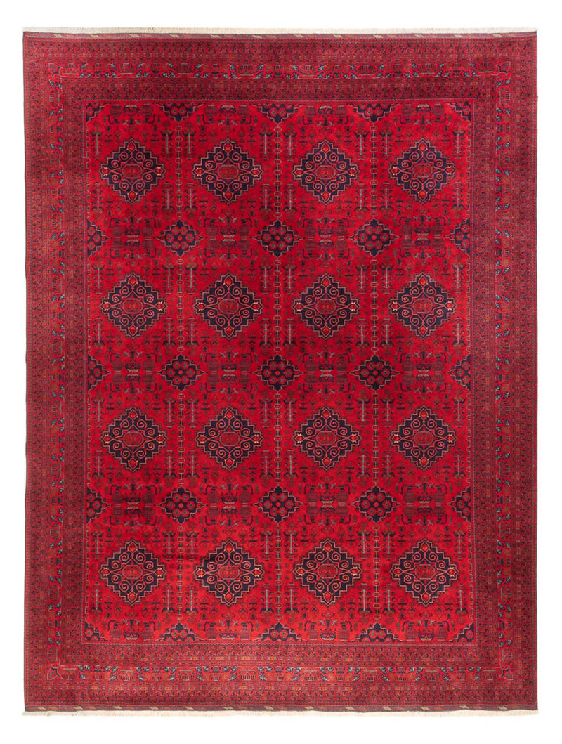 Afghan Rug - 397 x 295 cm - red