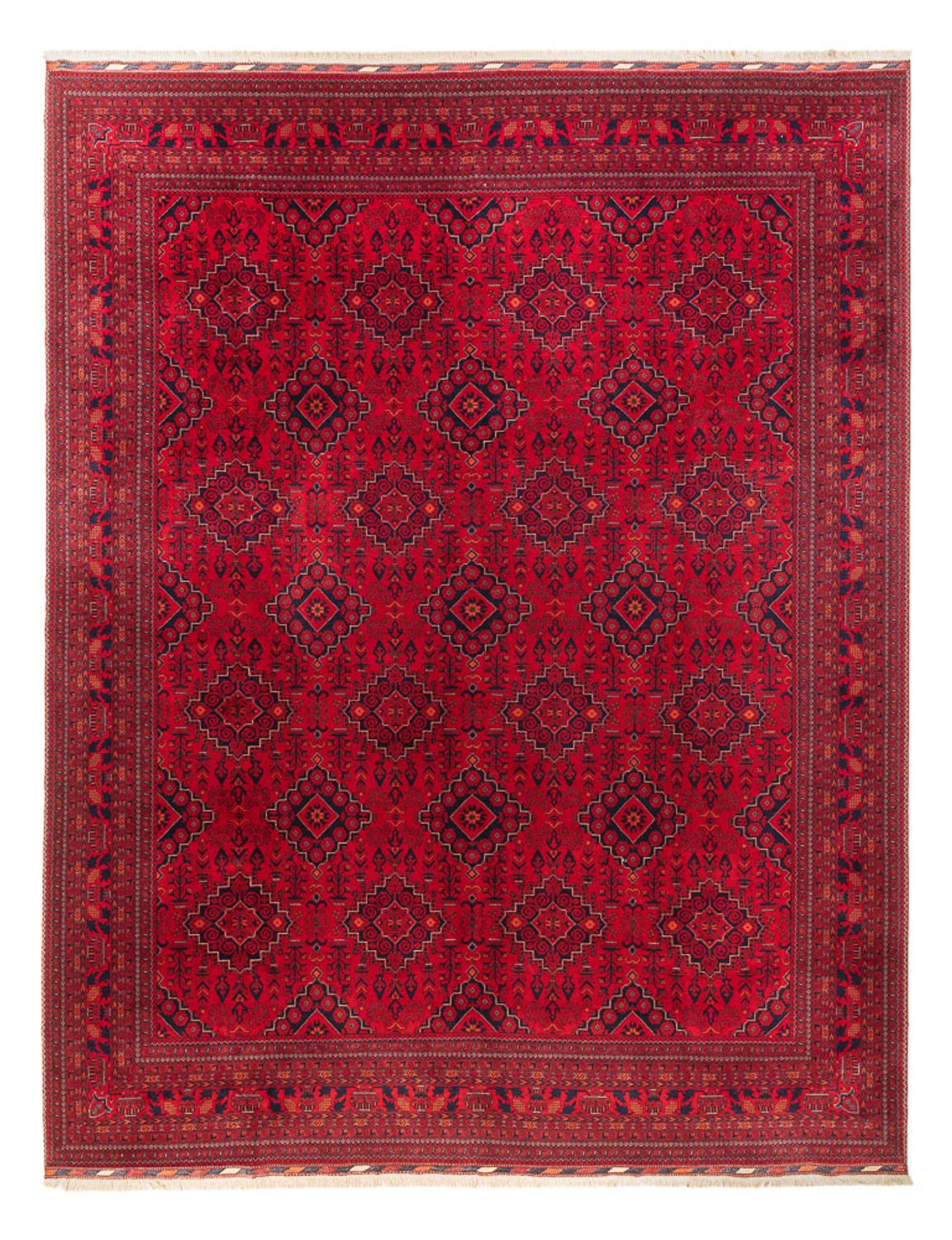Afghan Rug - 396 x 297 cm - red