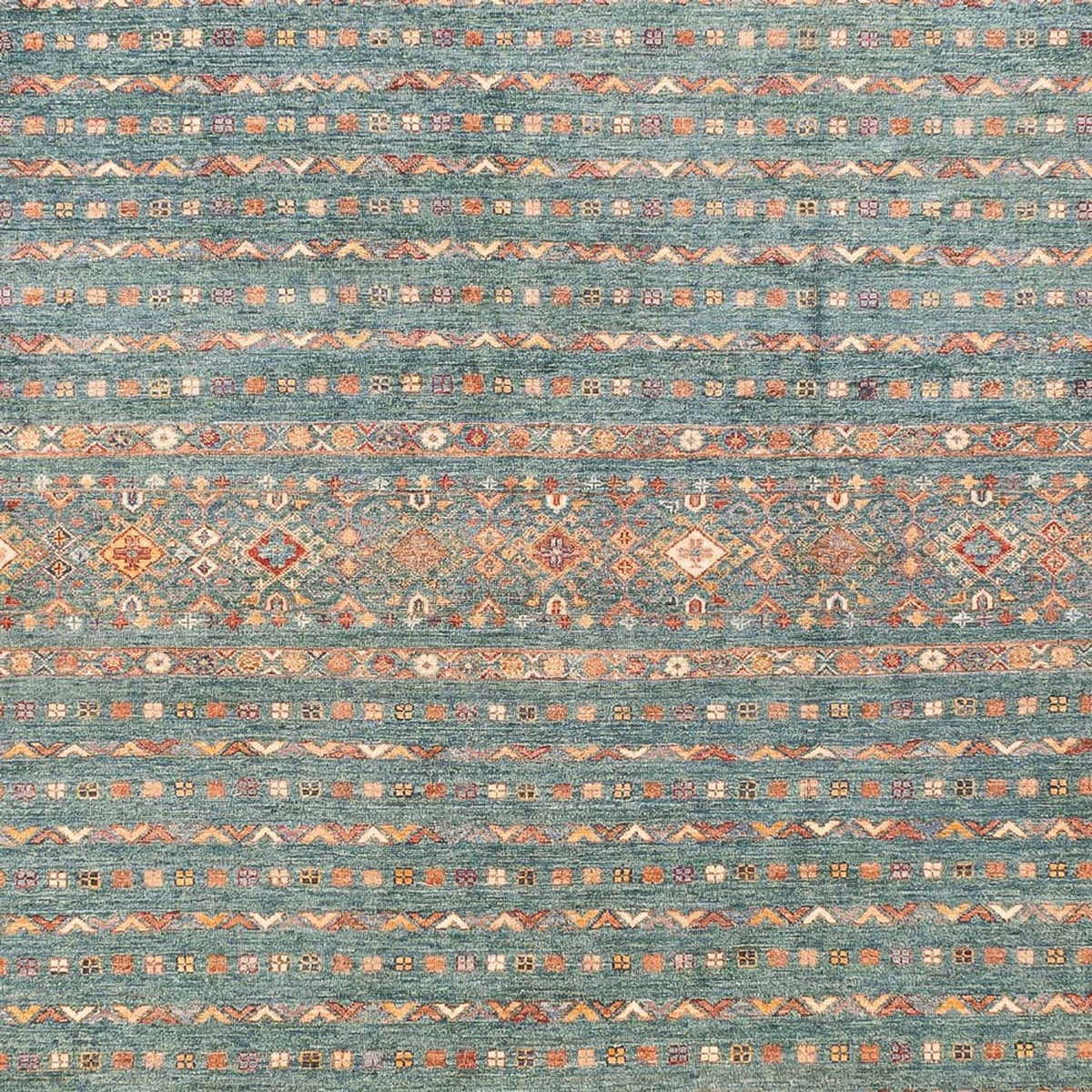 Ziegler Rug - Shal - 389 x 296 cm - petrol blue
