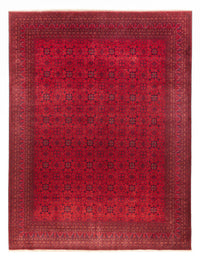 Afghan Rug - Royal - 390 x 292 cm - red