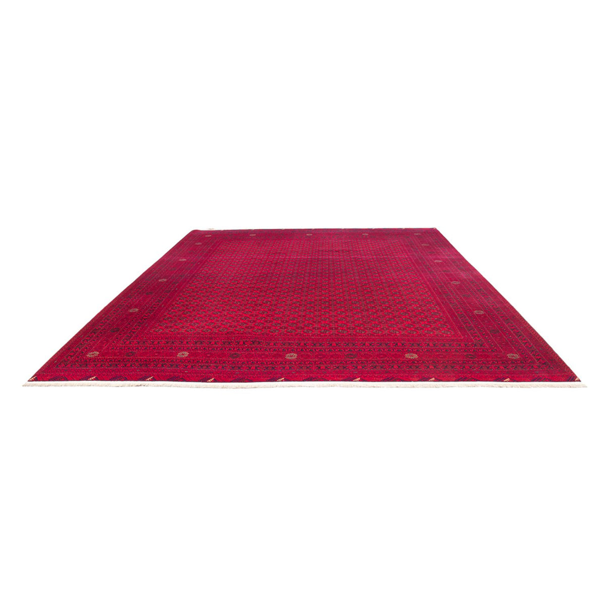 Afghan Rug - Royal - 380 x 292 cm - red