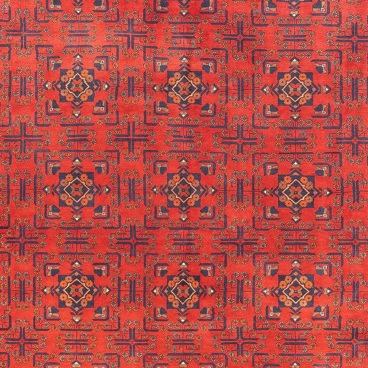 Afghan Rug - Kunduz - 391 x 296 cm - red