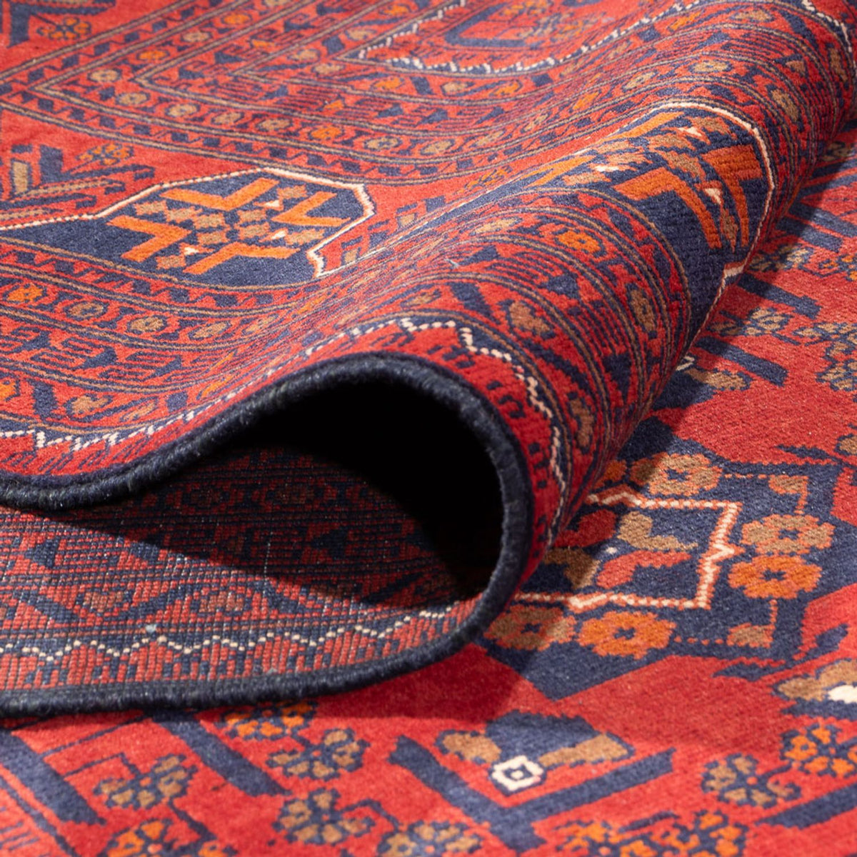 Afghan Rug - Kunduz - 391 x 296 cm - red