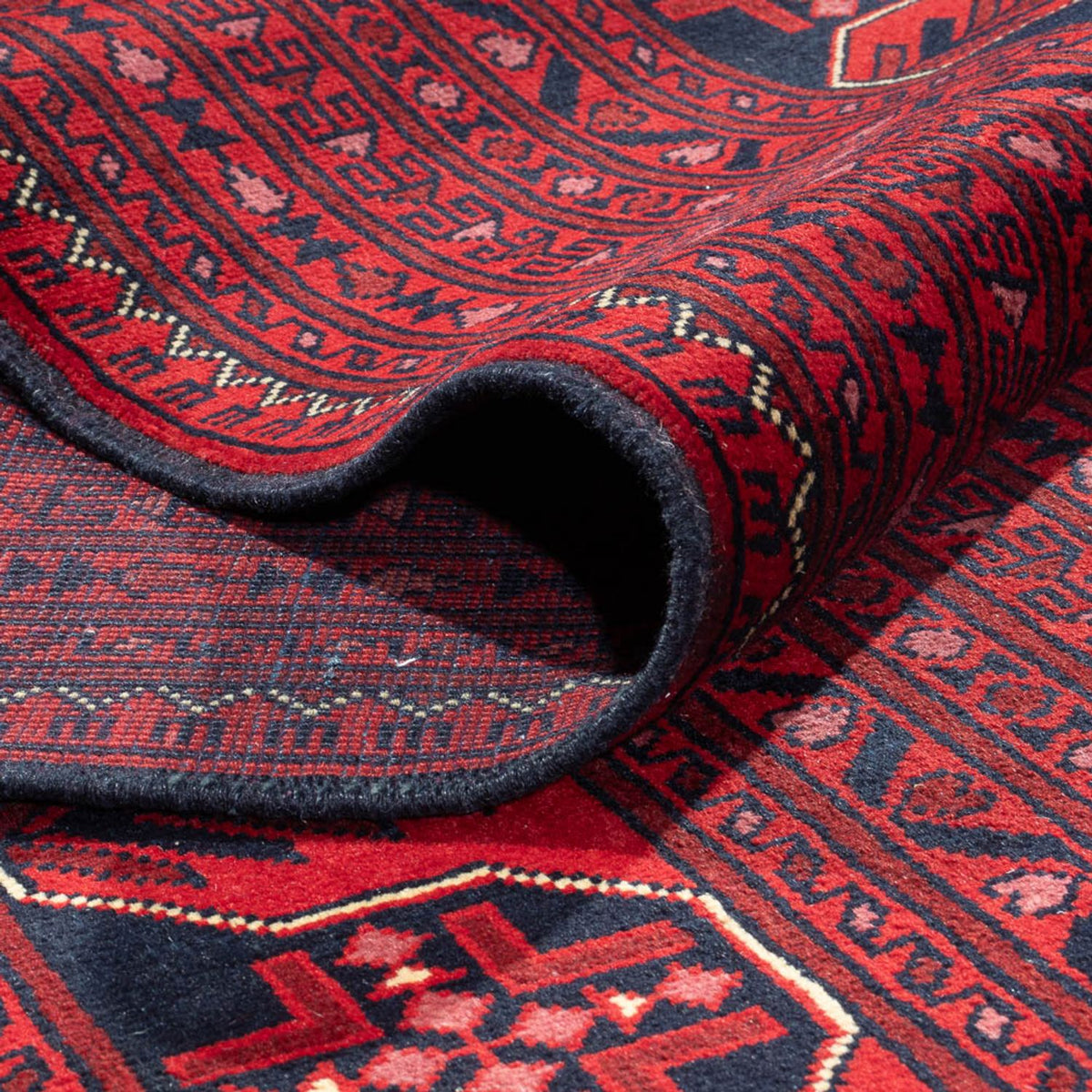 Afghan Rug - Kunduz - 366 x 297 cm - red