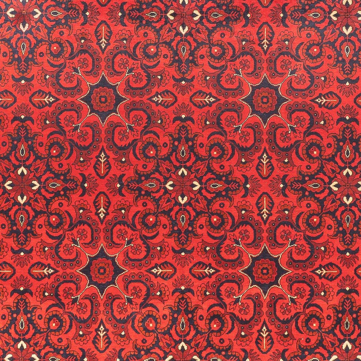 Afghan Rug - Kunduz - 379 x 297 cm - red