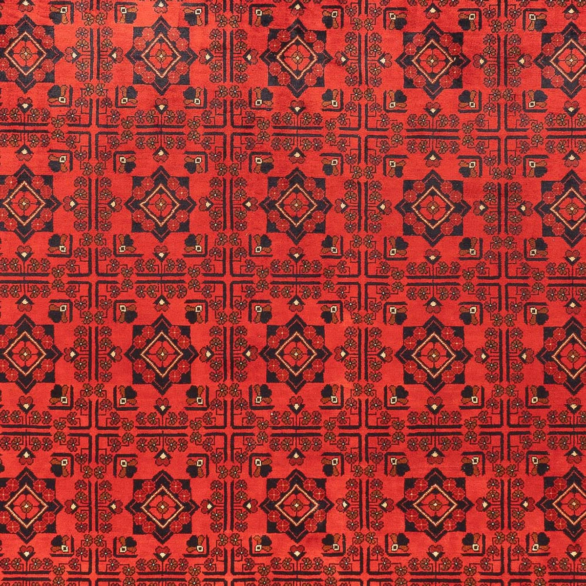 Afghan Rug - Kunduz - 391 x 295 cm - red