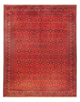 Afghan Rug - Kunduz - 394 x 299 cm - red
