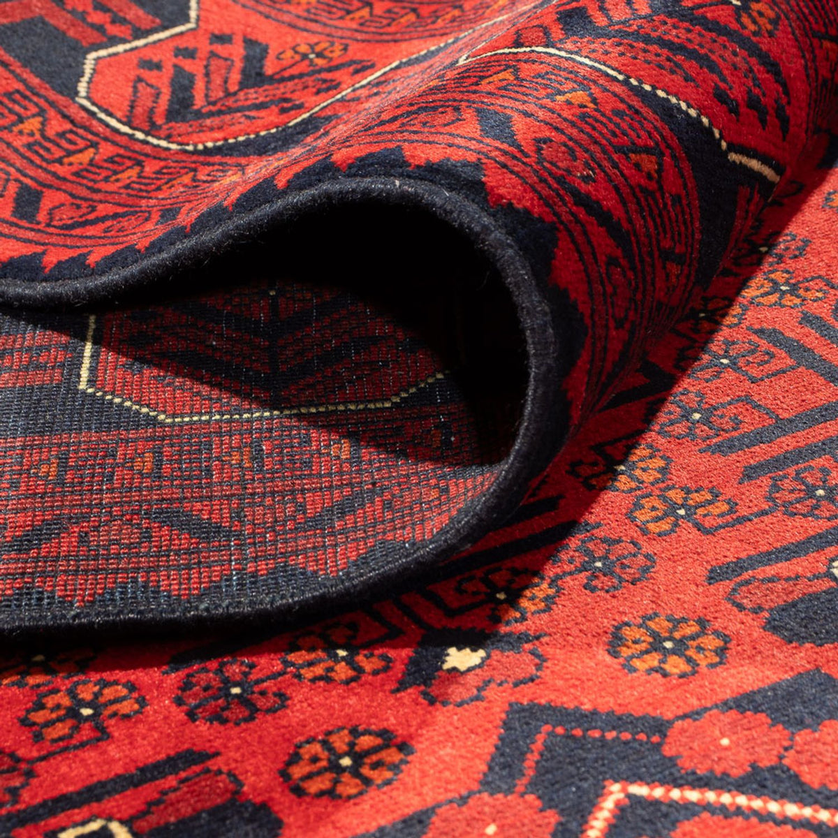 Afghan Rug - Kunduz - 383 x 300 cm - red