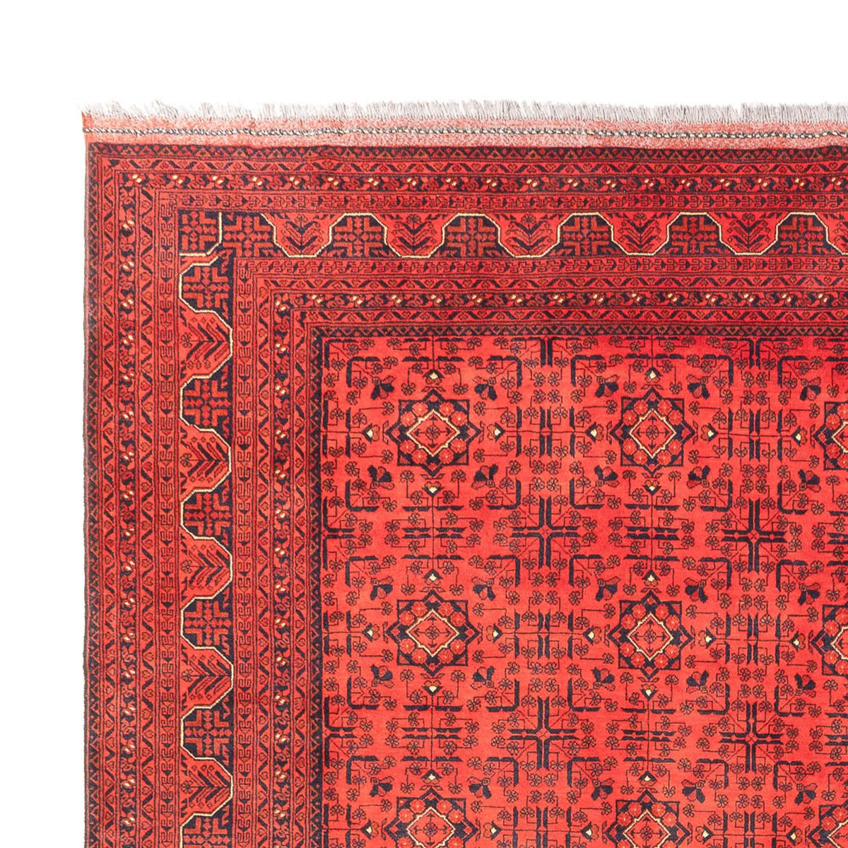 Afghan Rug - Kunduz - 393 x 300 cm - red