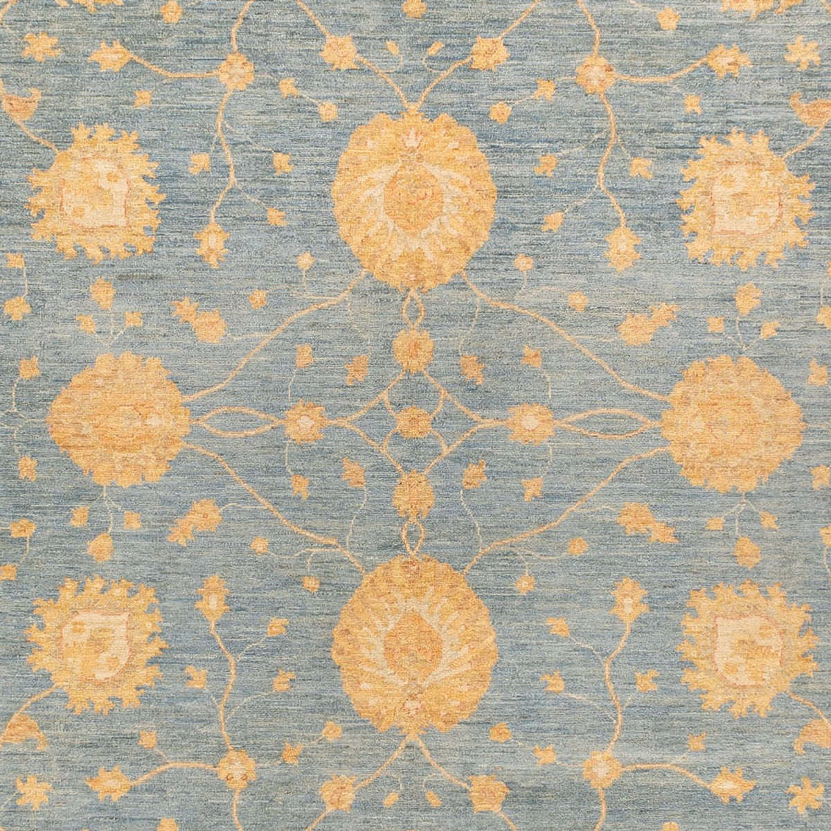 Ziegler Rug - 369 x 273 cm - sea blue