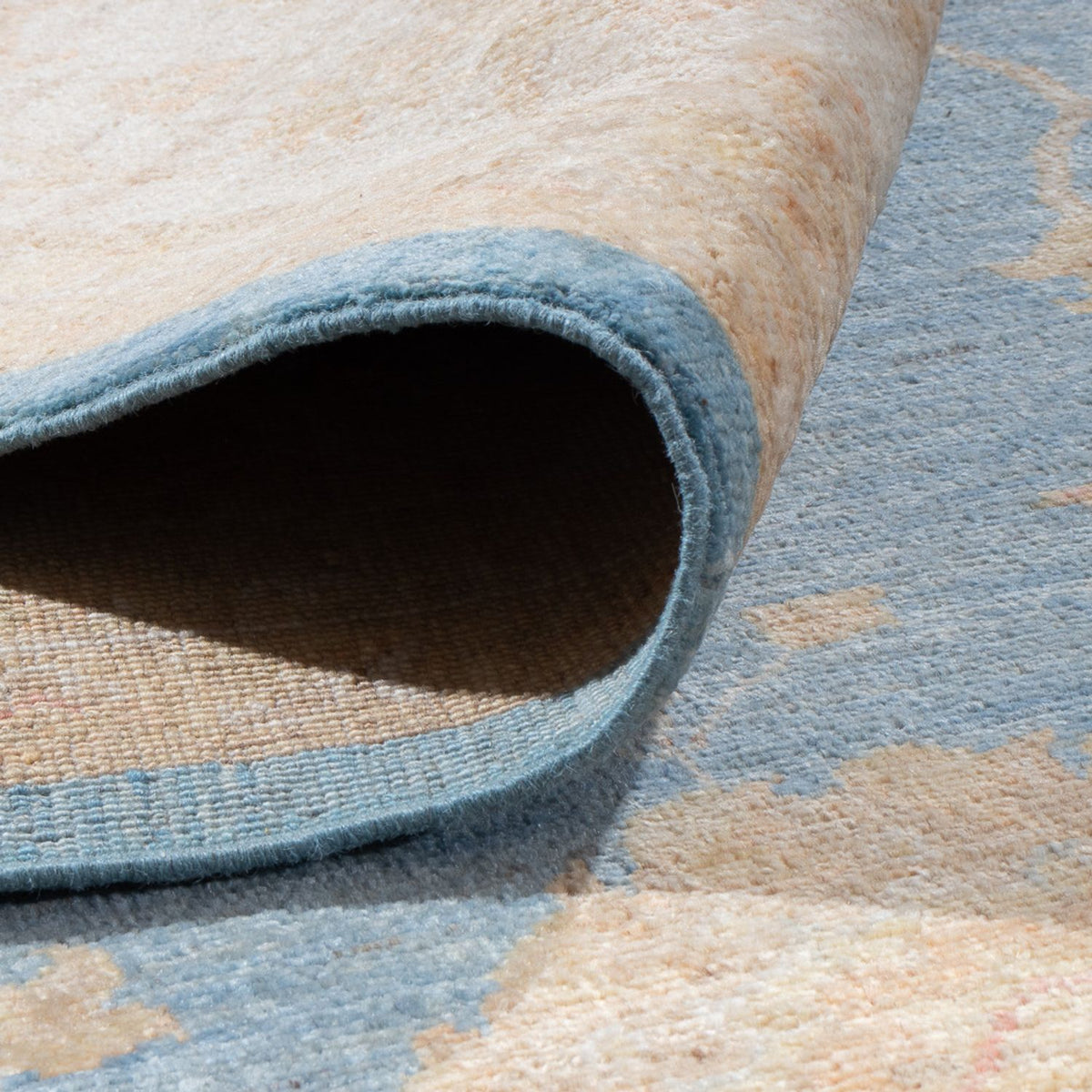 Ziegler Rug - 369 x 273 cm - sea blue