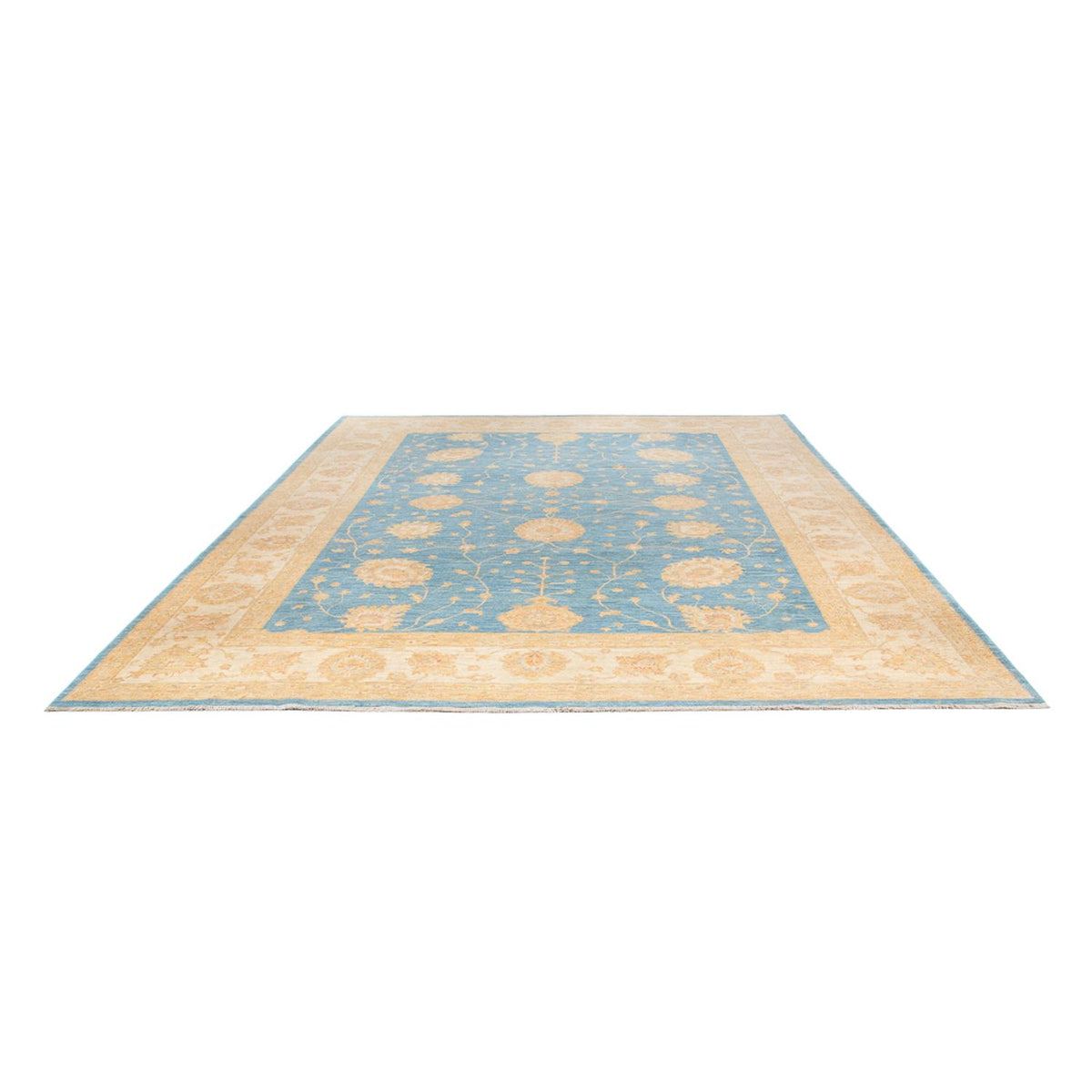 Ziegler Rug - 369 x 273 cm - sea blue