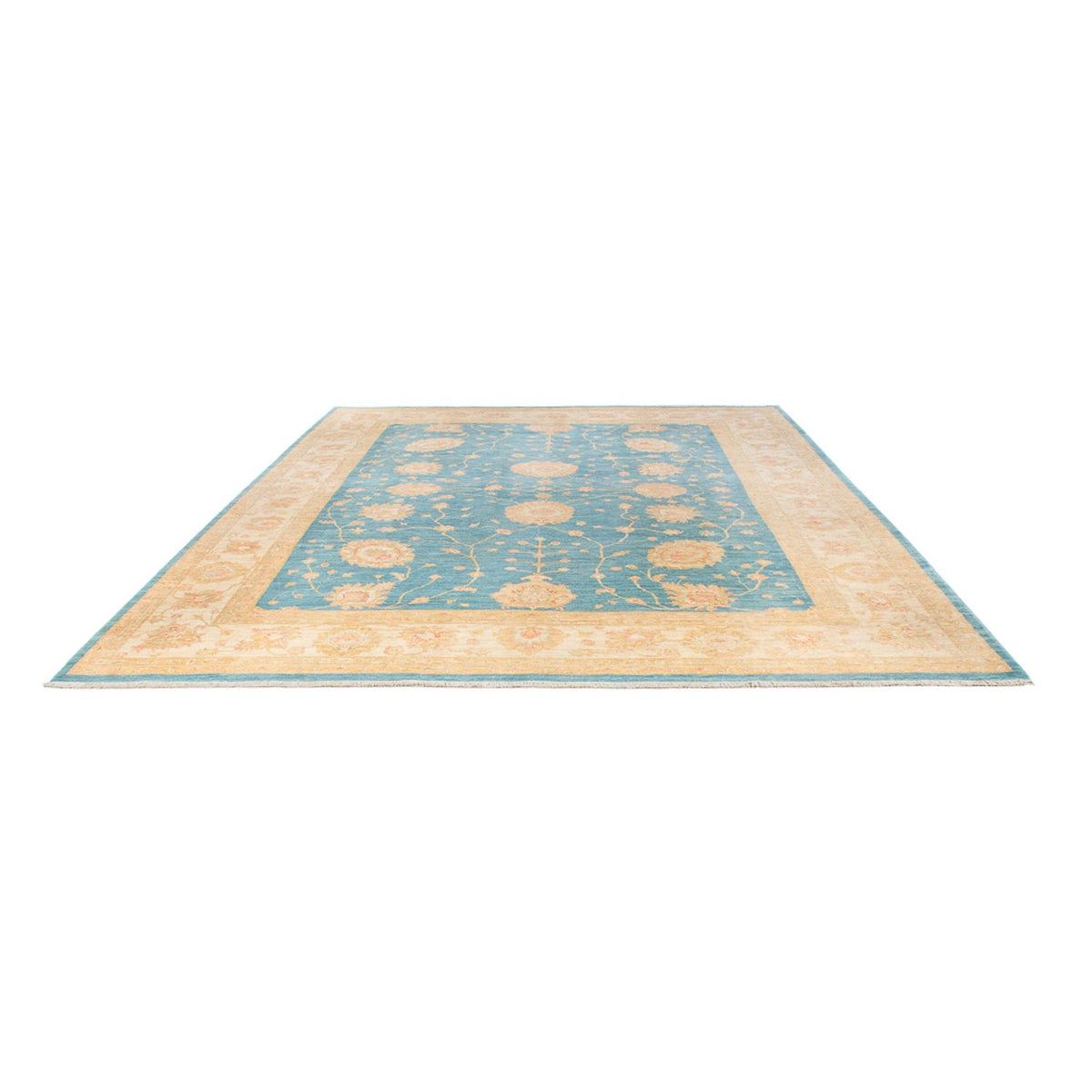 Ziegler Rug - 363 x 277 cm - light blue