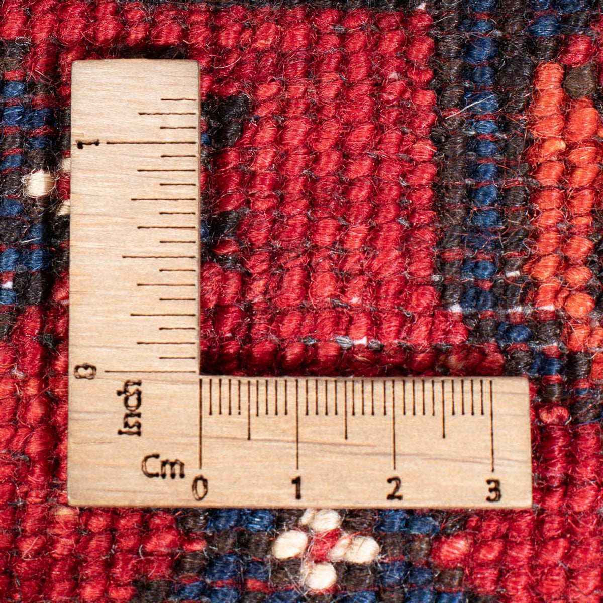 Runner Afghan Rug - 390 x 82 cm - red