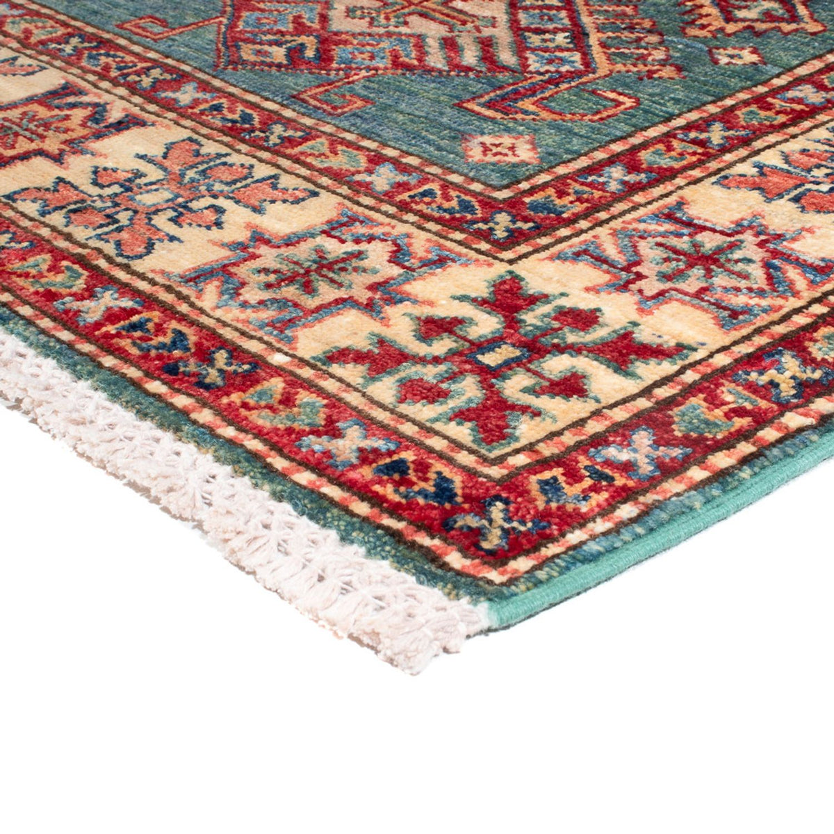 Runner Ziegler Rug - Kazak - 326 x 80 cm - turquoise