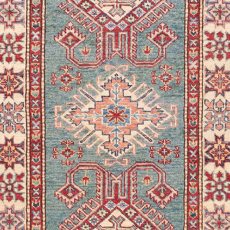 Runner Ziegler Rug - Kazak - 327 x 78 cm - light green