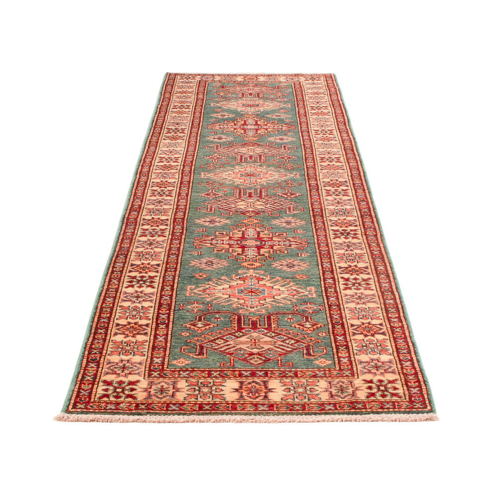 Runner Ziegler Rug - Kazak - 327 x 78 cm - light green