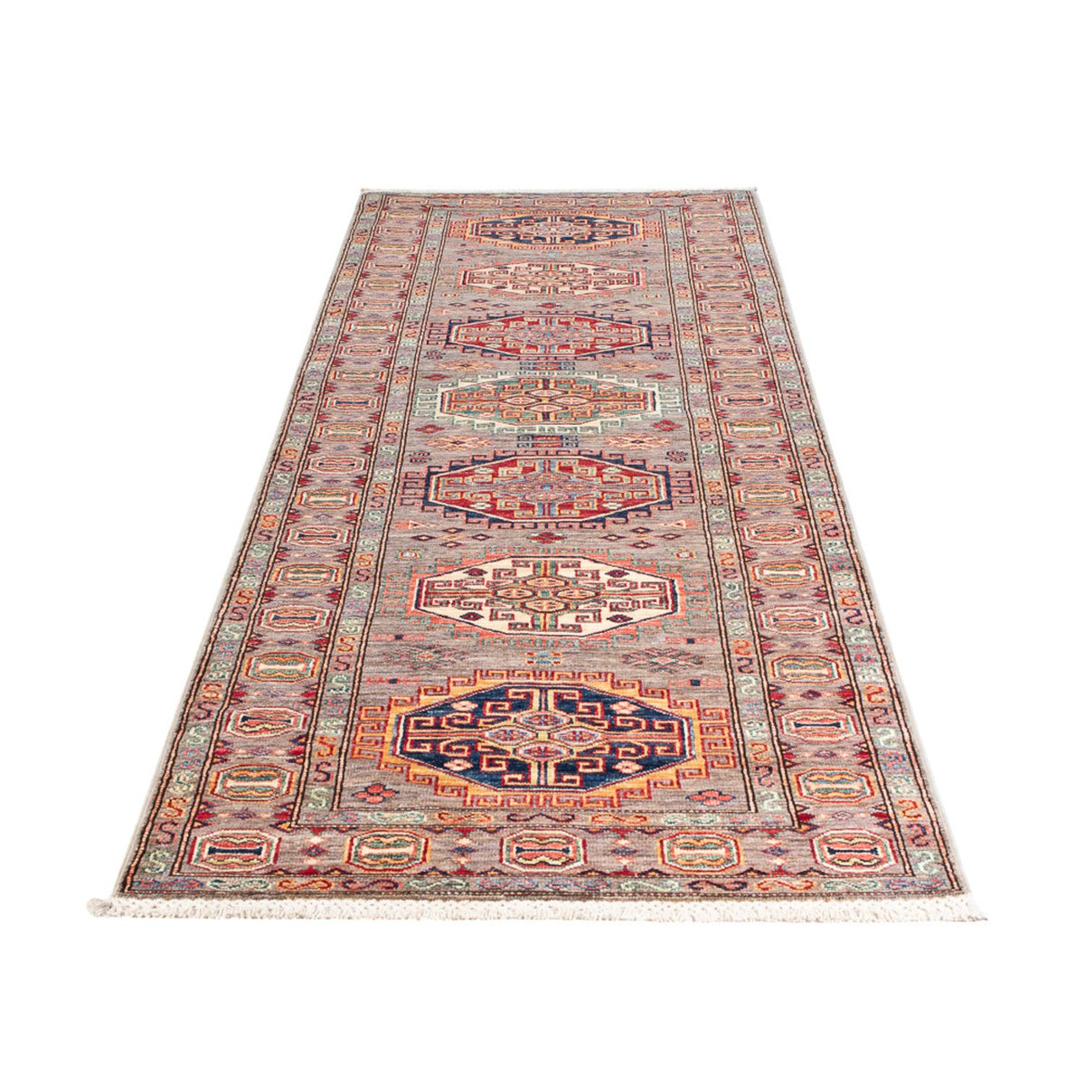 Runner Ziegler Rug - Kazak - 303 x 84 cm - salmon